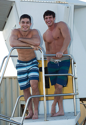 American studs Brandon & Tanner: Bareback by SeanCody image 16