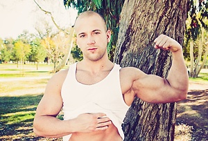 Hot studs Jason Stonebrook masturbates by Randy Blue image 16