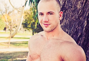 Hot studs Jason Stonebrook masturbates by Randy Blue image 18