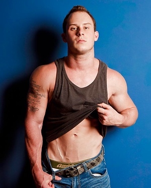 Pierce Carter jacking off dick by Randy Blue image 11
