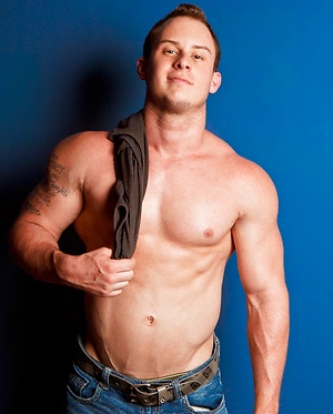 Pierce Carter jacking off dick by Randy Blue image 12