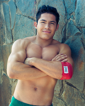 Louis Lee strokes dick by Randy Blue image 2