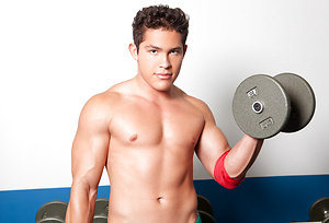 Louis Lee strokes dick by Randy Blue image 6