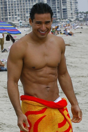 Hot latino star Mario Lopez by Male Stars image 1