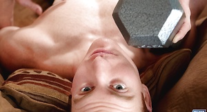 Stryker stroking and cumming by Nextdoor Male image 3