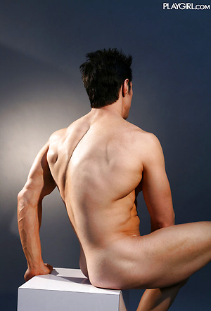 Hot muscled brunette Julian by Playgirl image 12