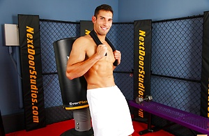 Muscled boy Ricky Decker by Nextdoor Male image 3