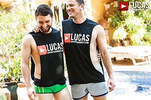 Max Cameron And Jackson Fillmore Shoot Their Raw Loads by Lucas Entetainment image 11