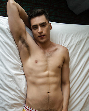 Markus Kent prepares for his bareback debut by Randy Blue image 4
