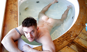 Hit the hot tub with Skippy Baxter by Bentley Race image 18