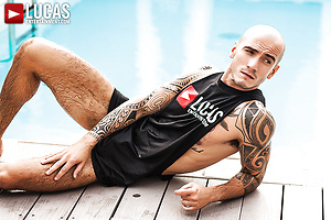 Xavier Jacobs Pounds Cam Christou Bareback by Lucas Entetainment image 8