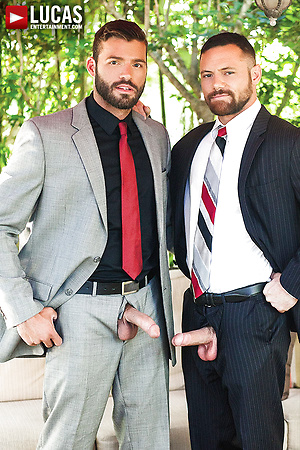 Xavier Jacobs And Sergeant Miles, Scruff In Suits by Lucas Entetainment image 2