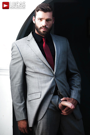 Xavier Jacobs And Sergeant Miles, Scruff In Suits by Lucas Entetainment image 20
