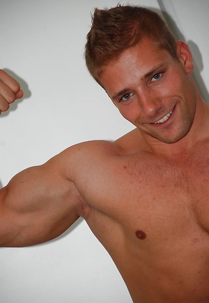Hot Damn! Blonde; Blue-Eyed Muscle Hunk by ManAvenue image 6