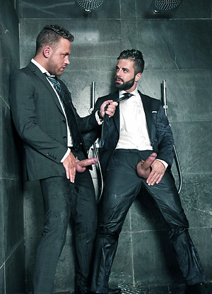 2 WET. Starring LOGAN MOORE & HECTOR DE SILVA by Men at Play image 6