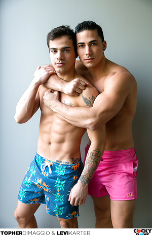 Topher Dimaggio Fucks Levi Karter by Cocky Boys image 1