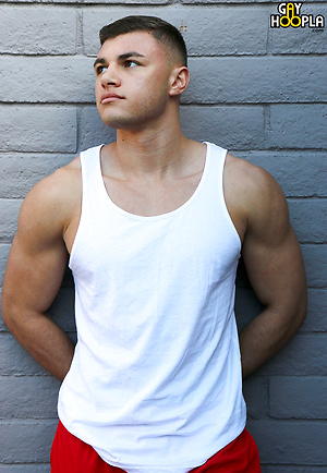 NEW Muscle Jock ALEX Griffen Jerks OFF by Gayhoopla image 2