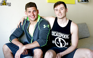 Max Summerfield Gets A Massage And Blowjob Before FUCKING Neal Peterson by Gayhoopla image 1