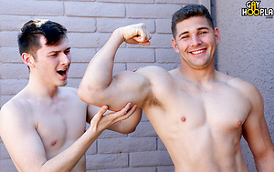 Max Summerfield Gets A Massage And Blowjob Before FUCKING Neal Peterson by Gayhoopla image 3