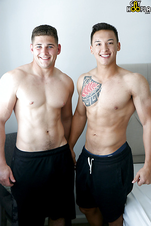 Gabriel Jordan FUCKS Muscle Jock Max Summerfield by Gayhoopla image 3