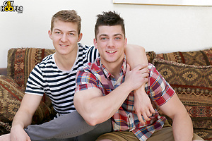 Nick Paul FUCKS Collin Simpson by Gayhoopla image 1