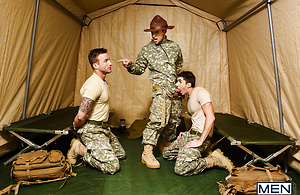 Drill The Sergeant - Aspen, Damien Kyle, Tanner Tatum by Men image 2